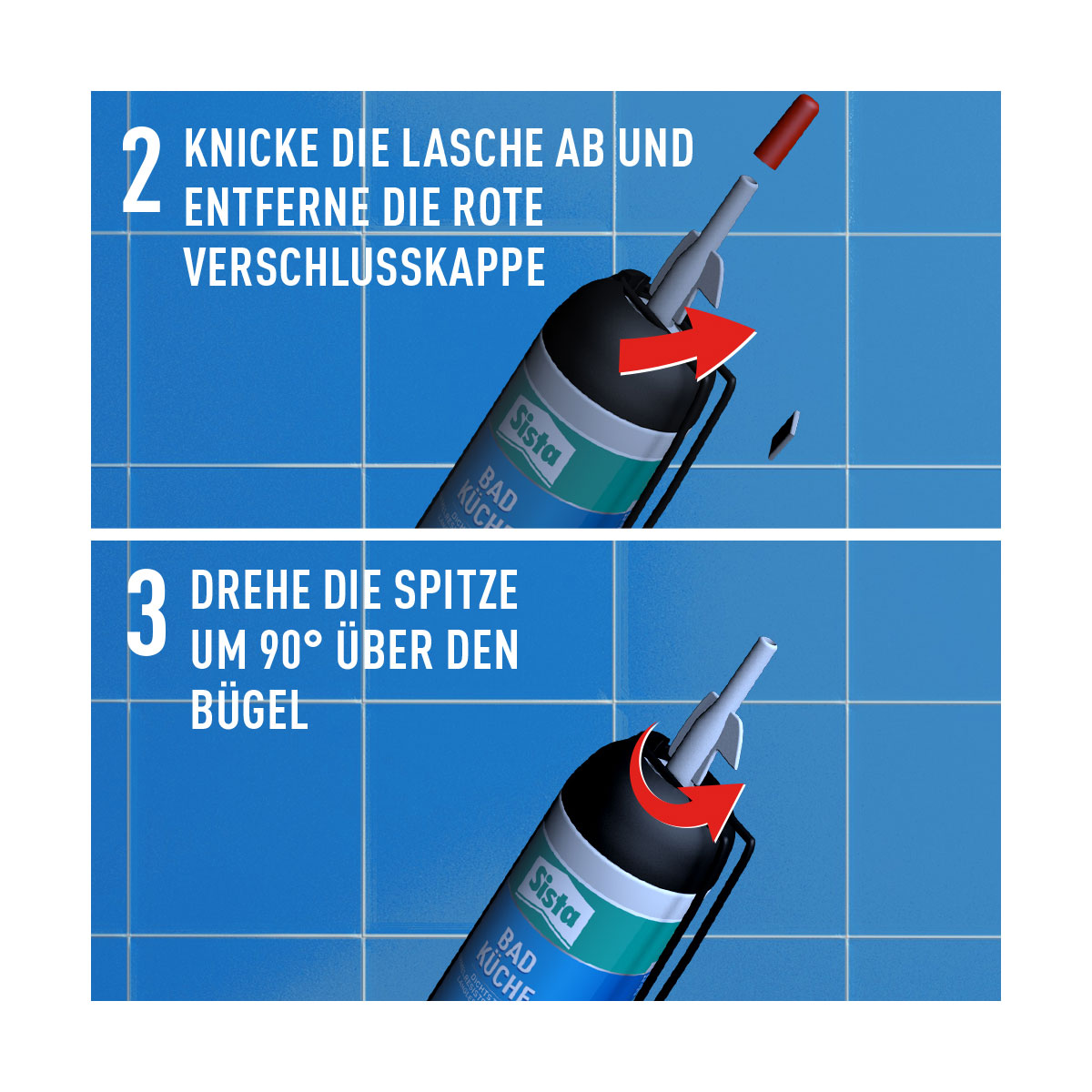 Henkel Sista Silikon Bad und Küche 100 ml transparent Bild 9