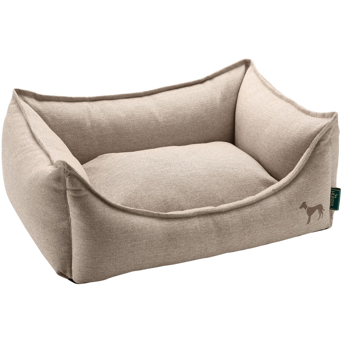 Hunter Hundesofa Livingston beige 80 x 60 cm Größe M