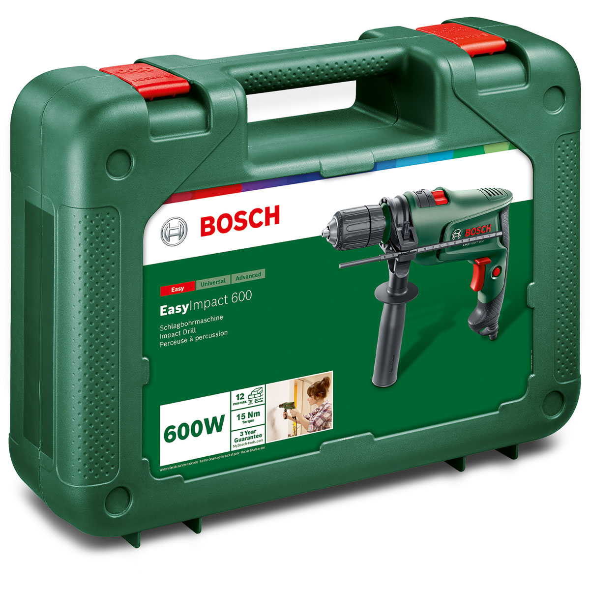 Bosch  Akku-Schlagbohrmaschine EasyImpact 600 Bild 2