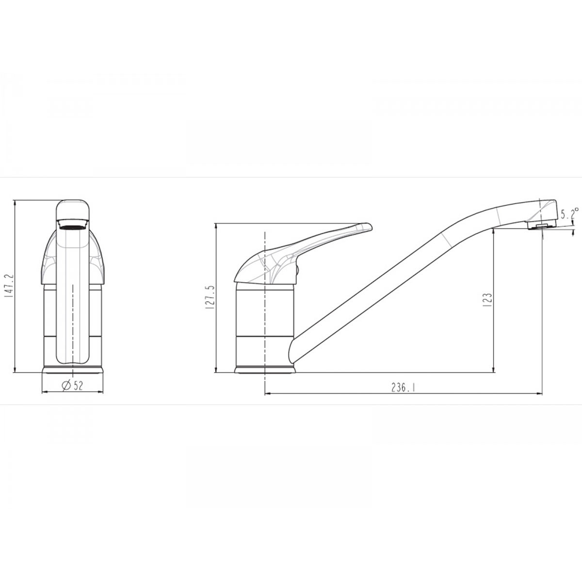 Basic Spültischarmatur Marseille Bild 2