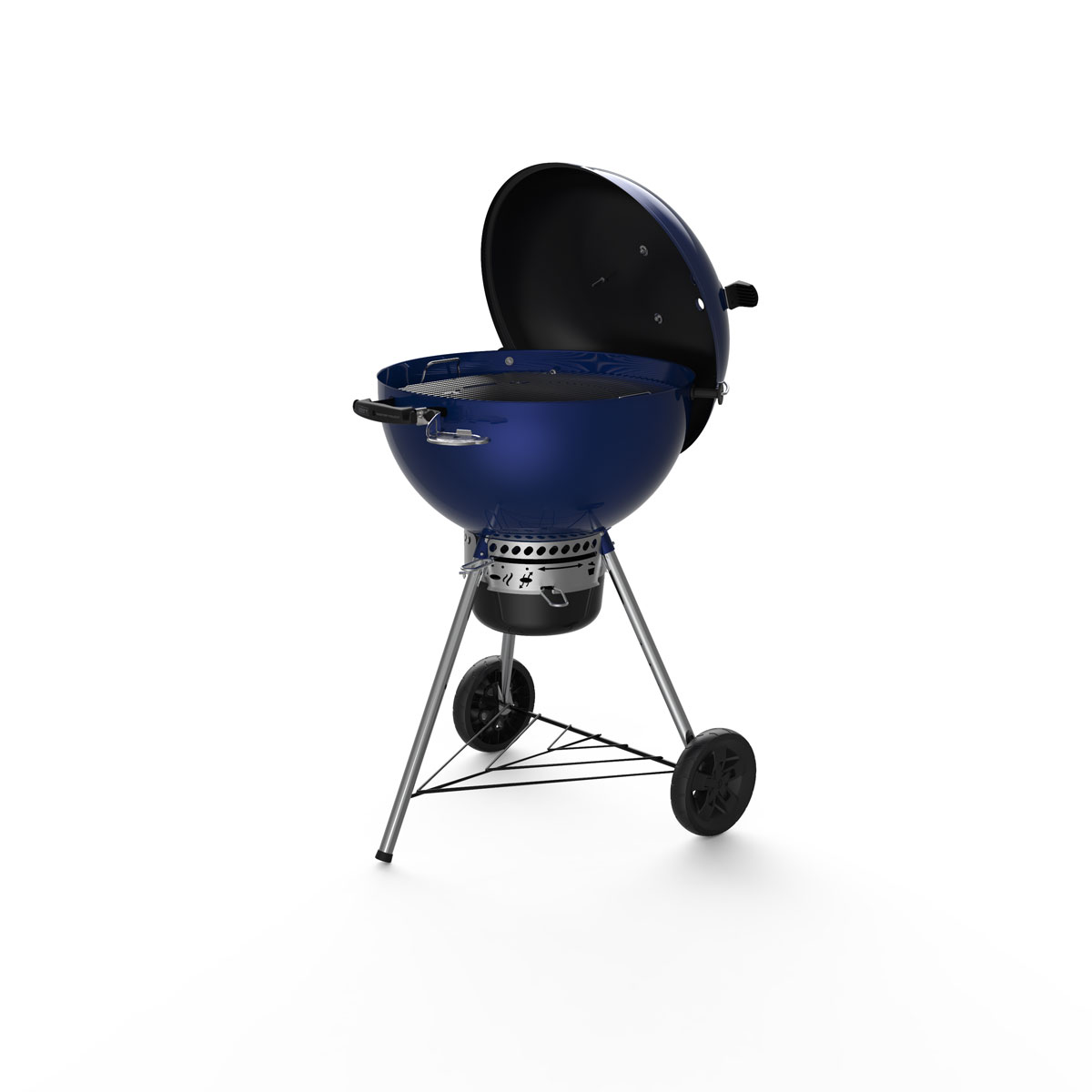 Weber Holzkohlegrill Master Touch GBS C 5750 57 cm Deep Ocean Blue Deep Ocean Blue 524080