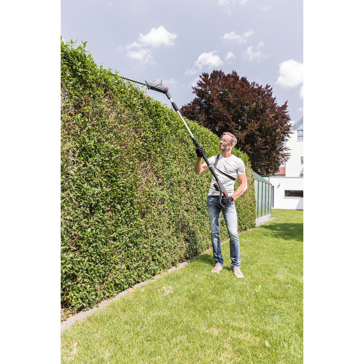 AL-KO  Akku-Hochheckenschere 18 V HTA1845 inkl Akku Bild 7