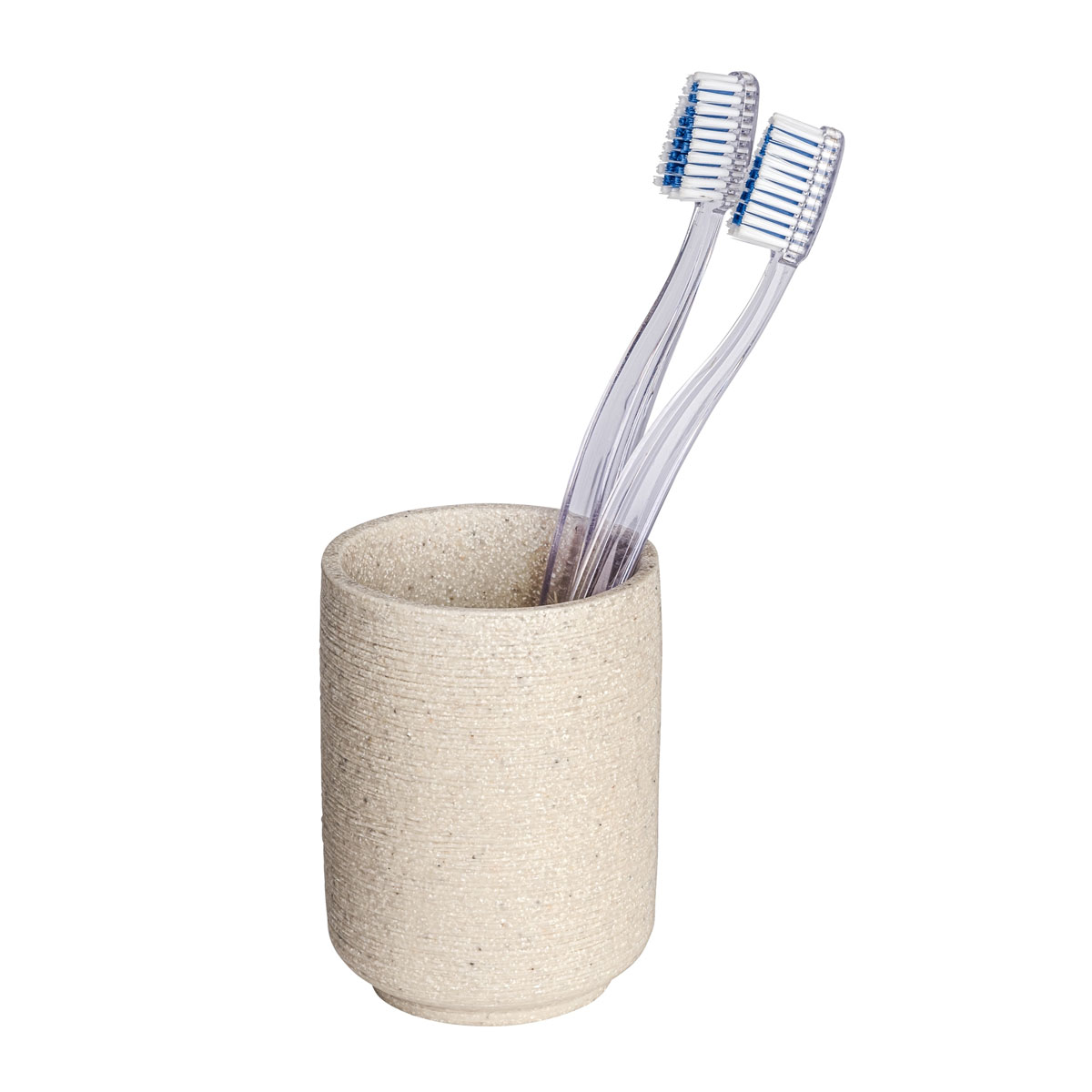 Wenko Zahnputzbecher Goa Neo beige Bild 1