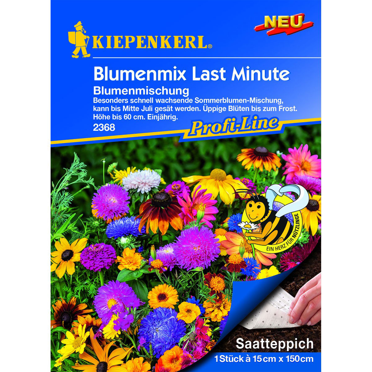 Kiepenkerl Blumenmischung Last Minute Saatteppich