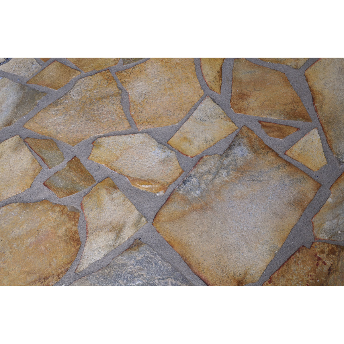 Polygonalplatte Rio Yellow 1,3-2,5 cm Bild 3