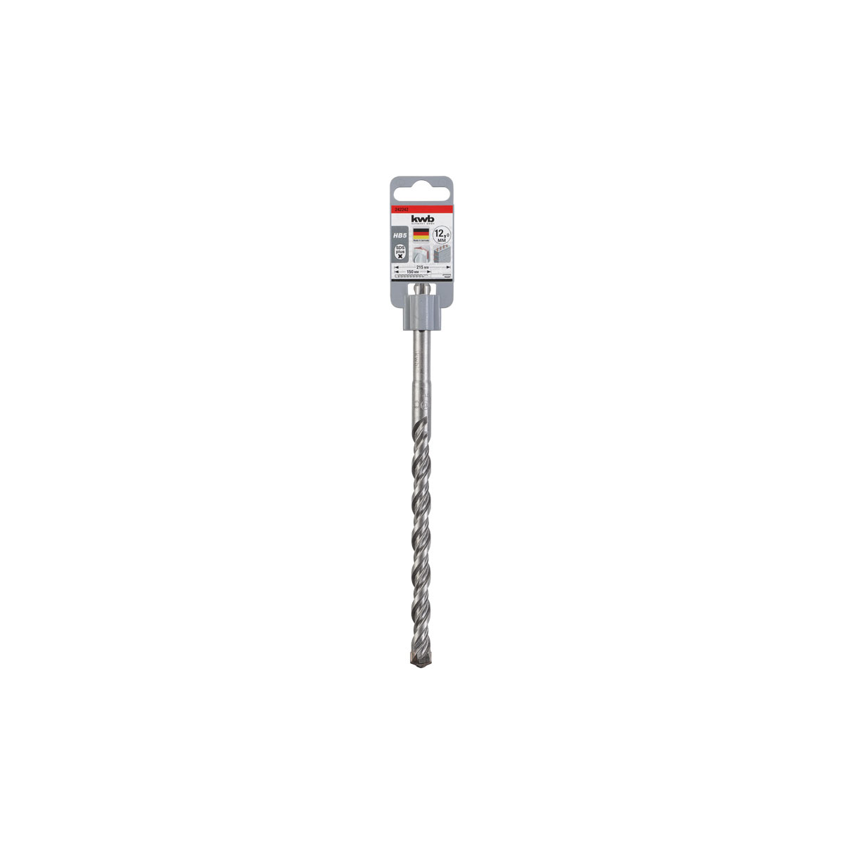 kwb  Hammerbohrer HB 5 SDS plus Durchmesser 12 mm Bild 2
