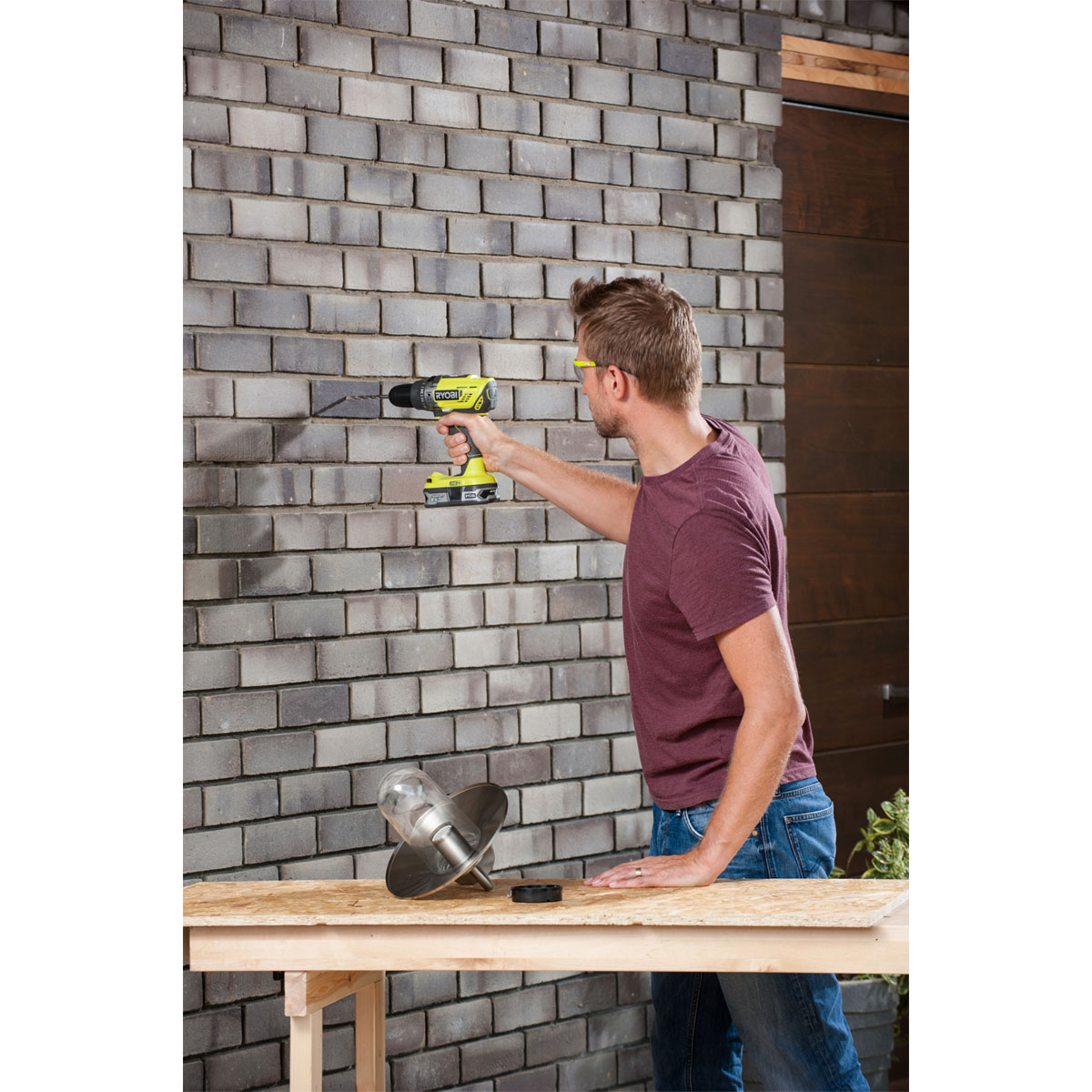 Ryobi Akku-Schlagbohrschrauber R18PD3-0 ohne Akku und Ladegerät Bild 3