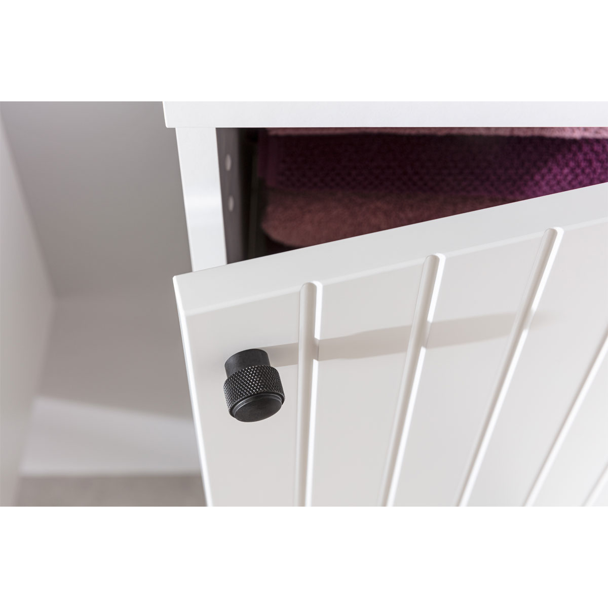 Badmöbel-Set Piet, Spiegelschrank + Waschtischunterschrank, inkl. LED-Aufsatzleuchte Bild 3