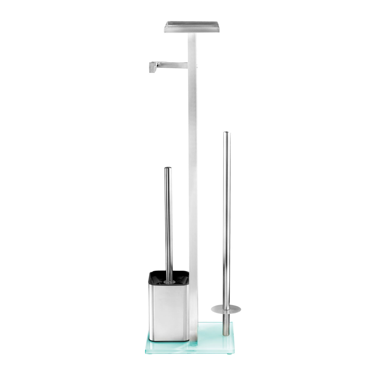 Wenko  Stand WC-Garnitur Debar mit Ablage Edelstahl rostfrei Bild 8