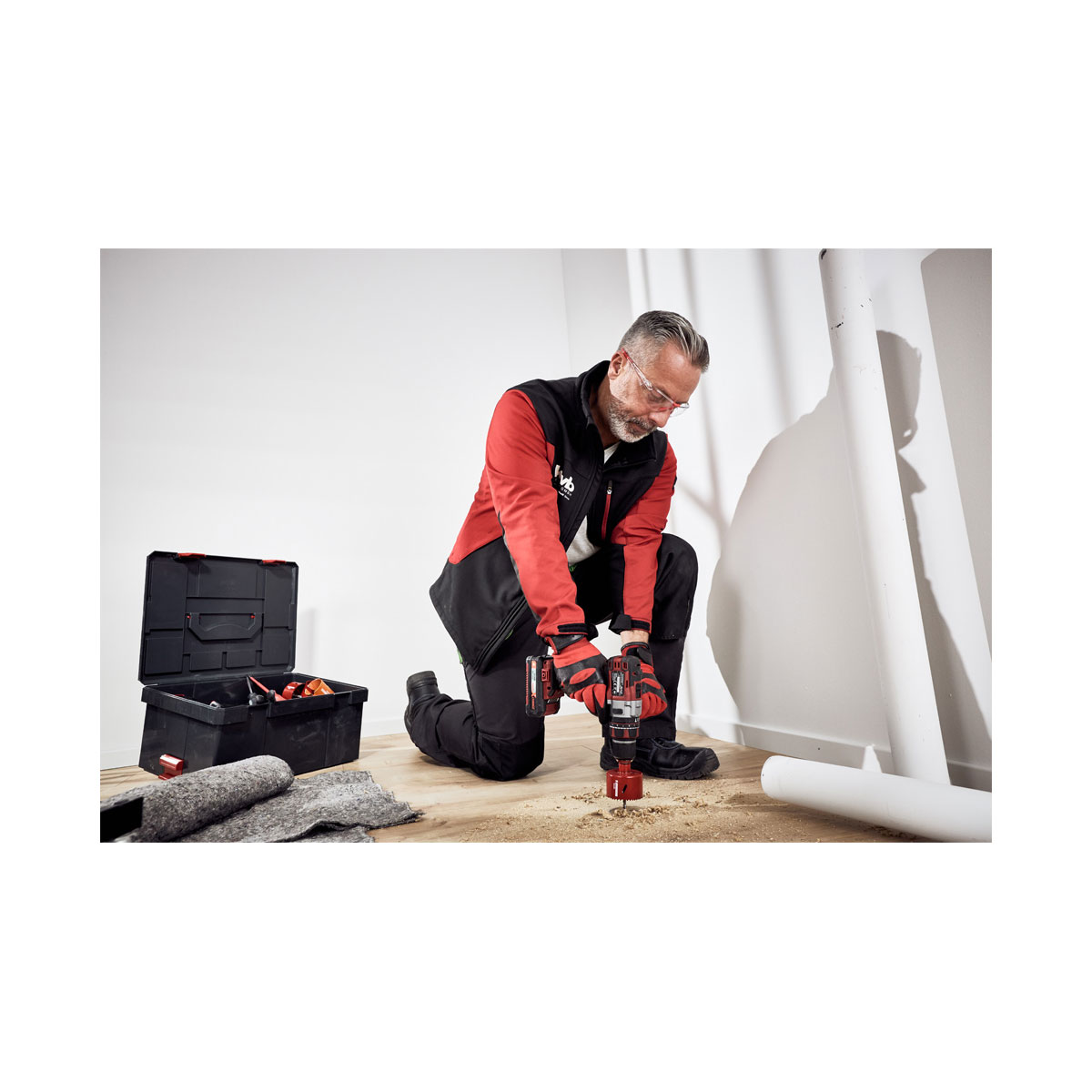 kwb  Löchsäge mit Schaft und Bohrer Durchmesser 40 mm Bild 4