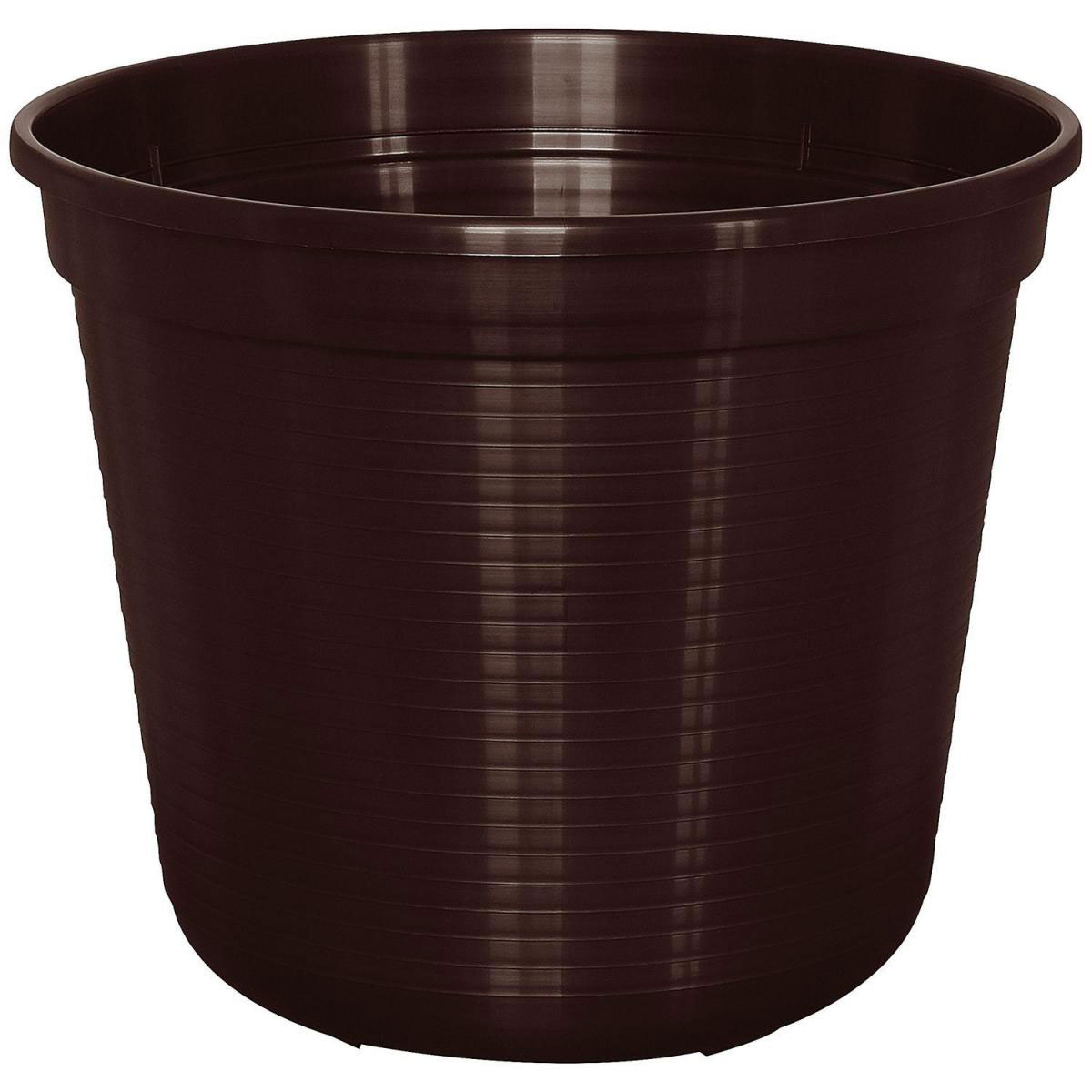 Geli Blumentopf Kunststoff 32 cm braun Geli Blumentopf Kunststoff 32 cm braun