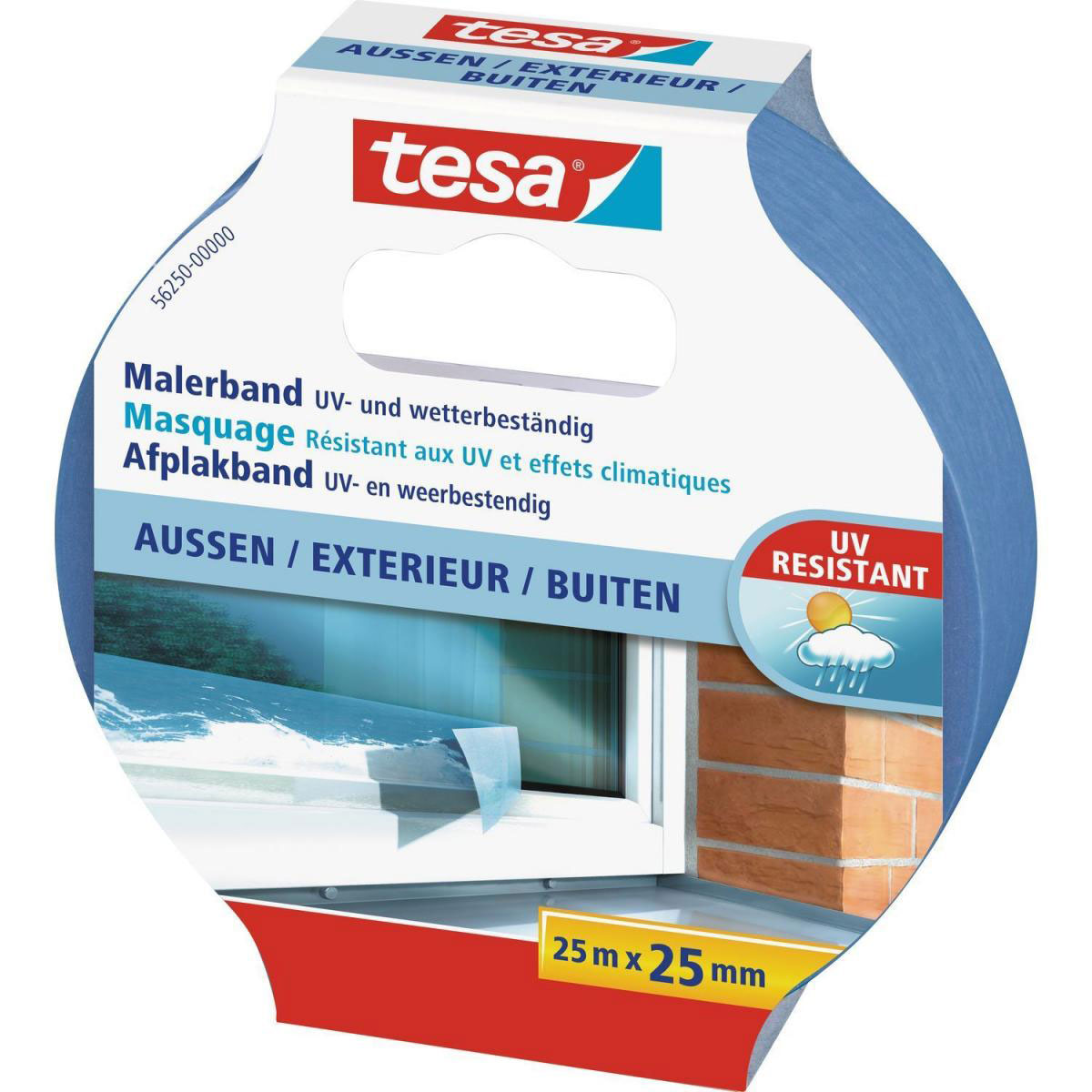 Tesa Maler Krepp Precision blau Bild 2