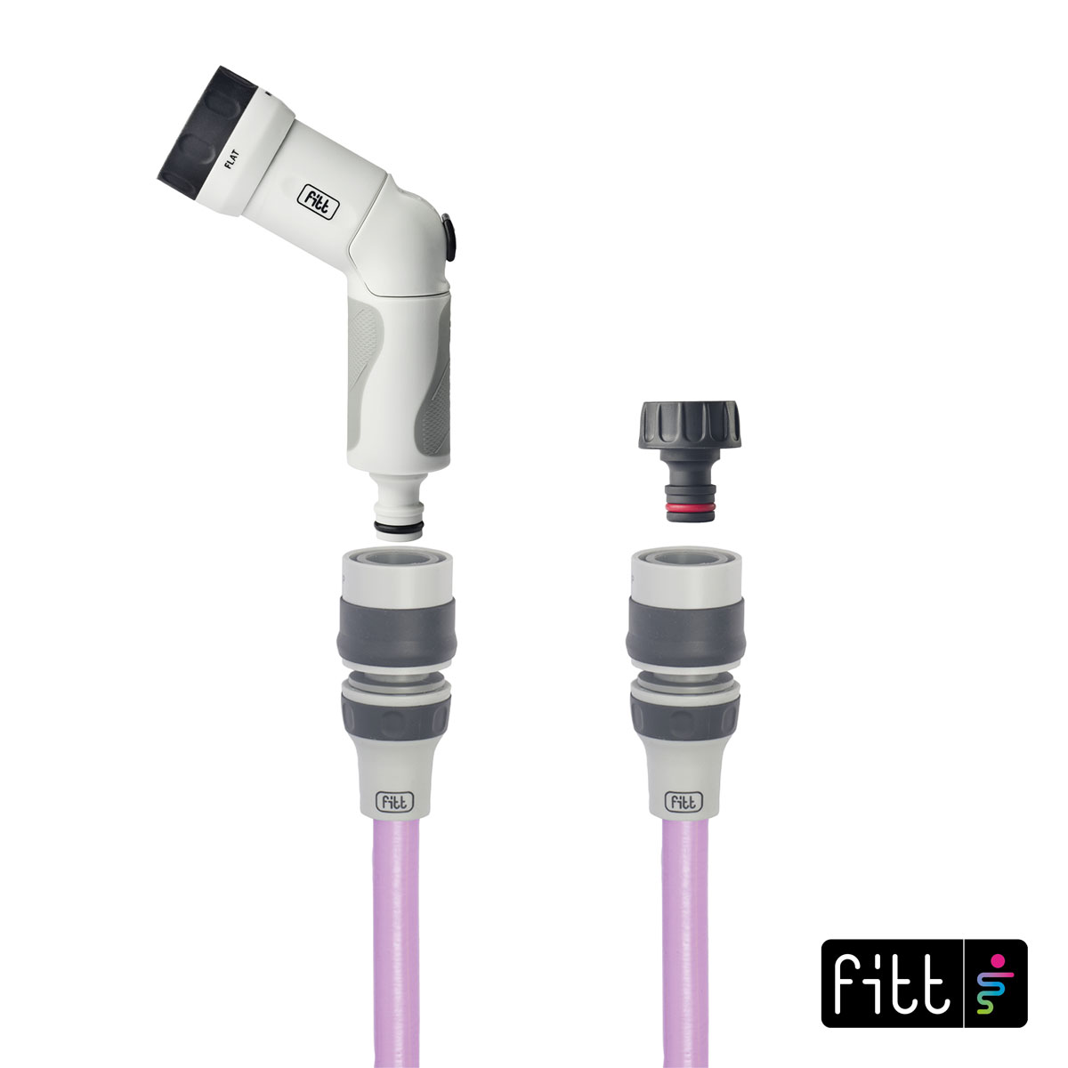 Gartenschlauch ausziehbar kompakt leicht und sofort einsatzbereit 15 m mit Multifunktions-Pistole Bild 5