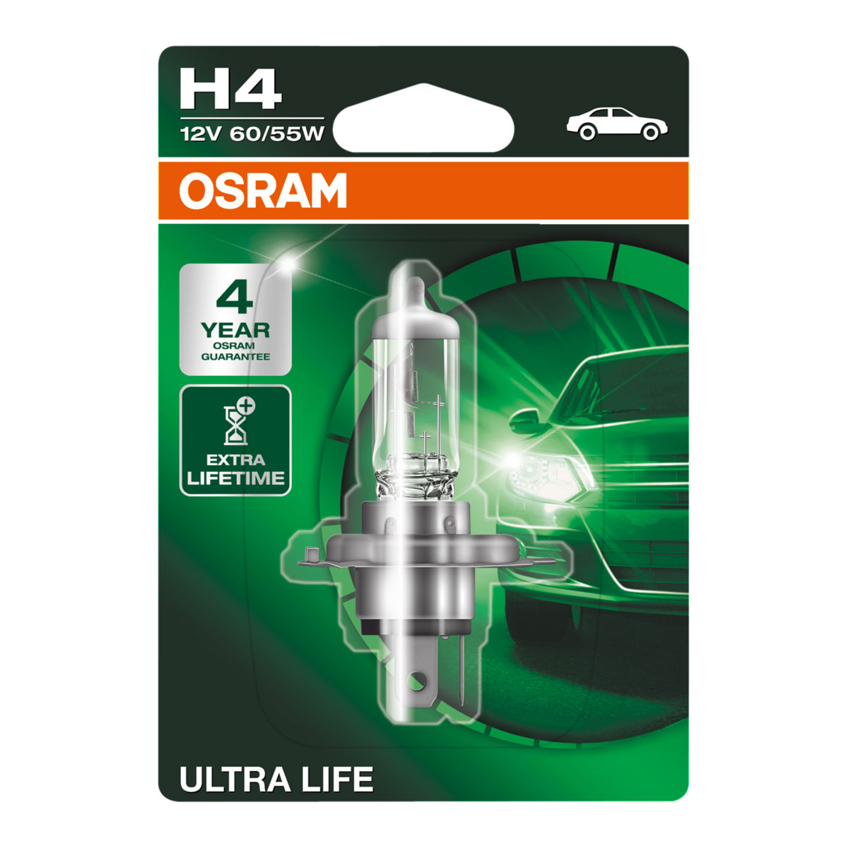 Osram  Auto Glühlampe H4 Ultra Life