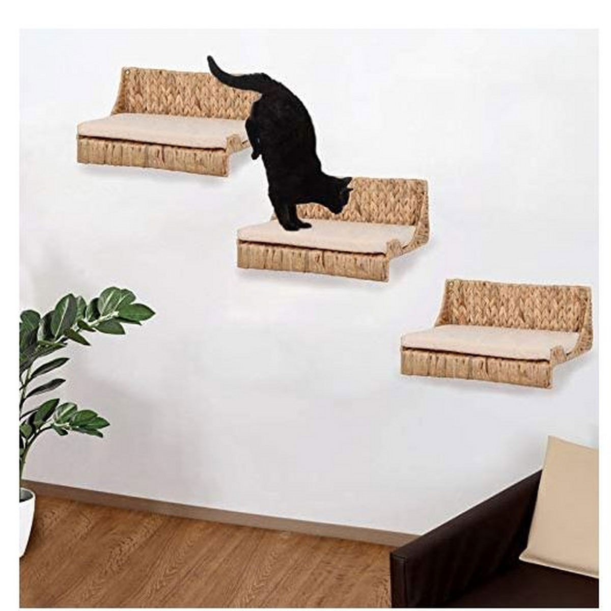 Silvio design Katzen Kletterwand Finja 3-teilig