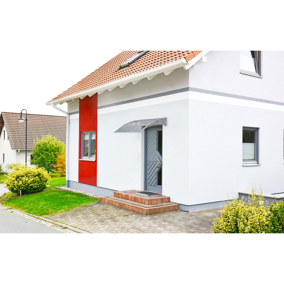 Durabil Vordach silber 150 x 100 cm Bild 2