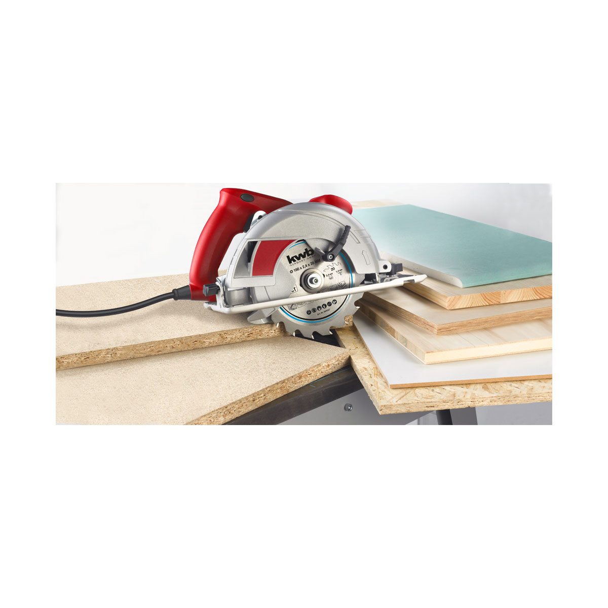 kwb  Spanplatten-Kreissägeblätter für Handkreissägen Durchmesser 160x16 mm Bild 2