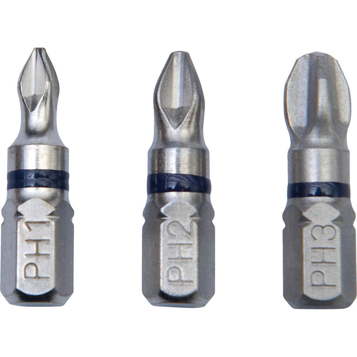 Krone Bit-Set PH 1-2-3 Torsion 25 mm Bild 2