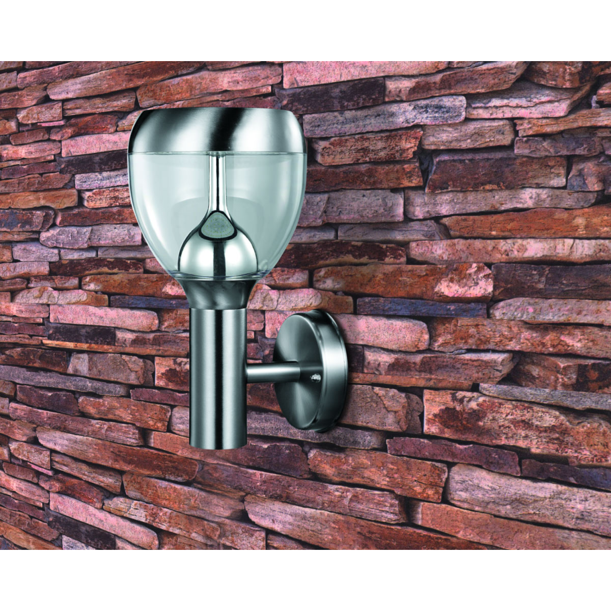 Flector Garten LED-Außenwandleuchte Nina silber Bild 2