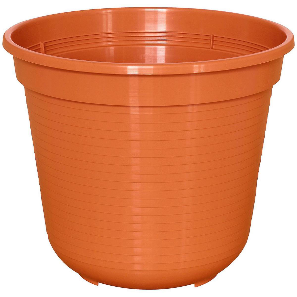 Geli Blumentopf Kunststoff 24 cm terrakotta 24x24x20,5 356957