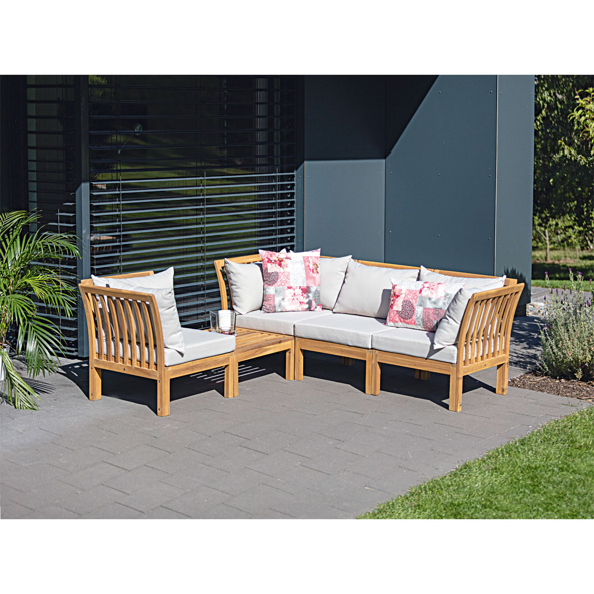 Haveson Eckteil Rhodos 60 x 71 x 71 cm Bild 11