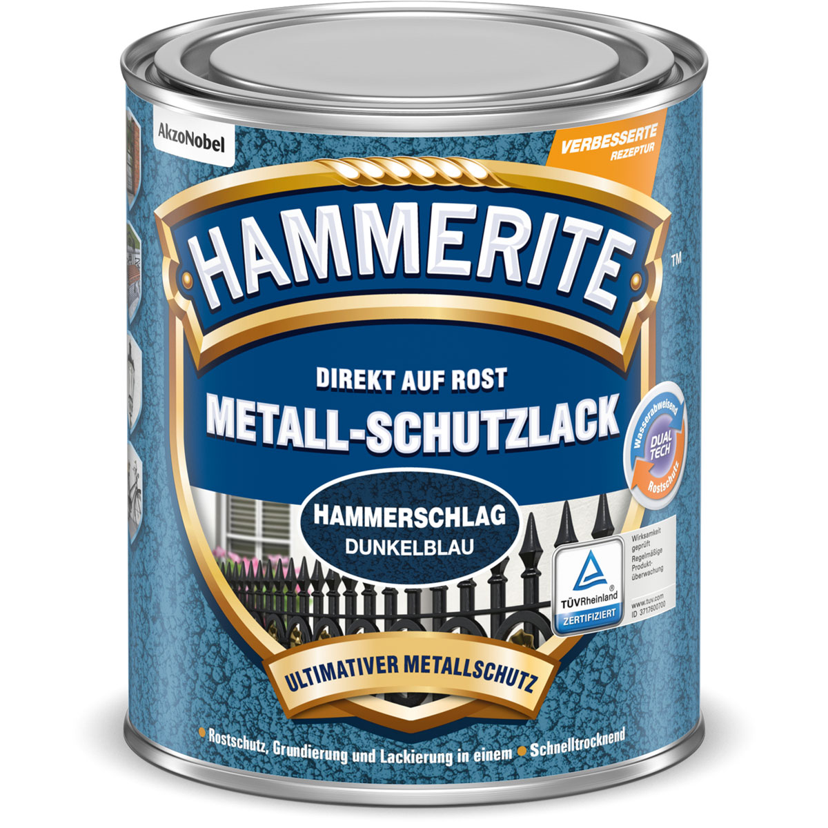 Hammerite Hammerschlag dunkelblau 250 ml