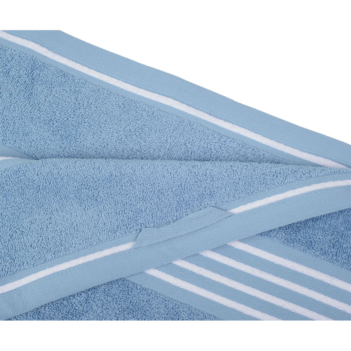 Gözze Frottier-Duschtuch Rio 70 x 140 cm blau vollfarbig Bild 2