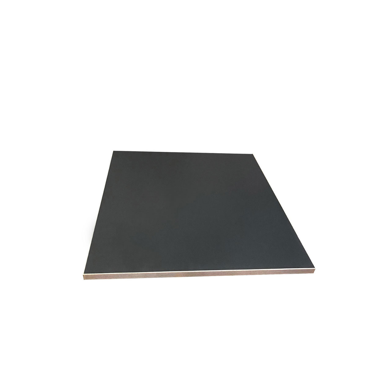 Multiplexplatte Tischplatte anthrazit 65 x 65 x 2,7 cm