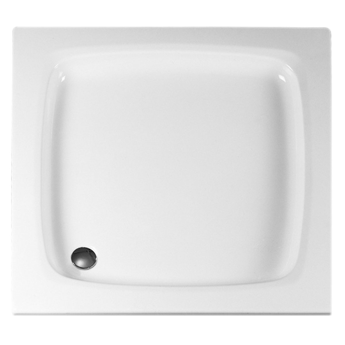 Schulte Duschwanne flach 80 x 80 cm weiß