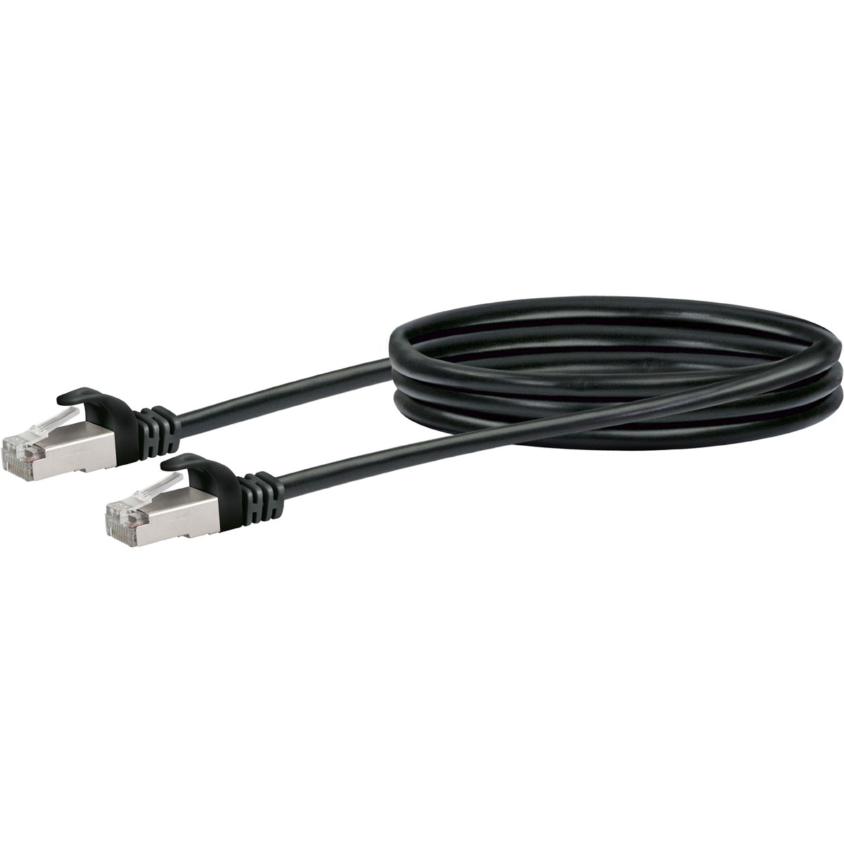 Schwaiger Netzwerkkabel CAT6 250Mhz 1Gbit/s 0,5m schwarz