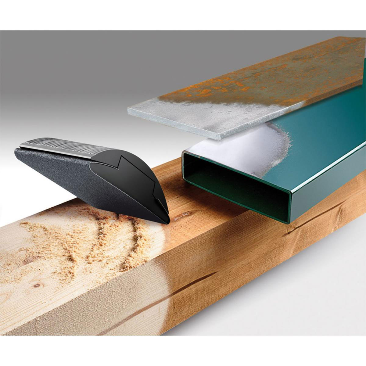 kwb  Schleifgewebe Metall und Stahl Blauköper 230 x 280 mm K80 Bild 3