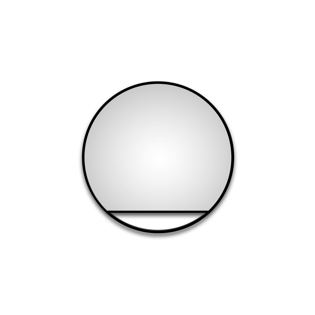 DSK  Design Spiegel Silver Cosmos Black Dm 80 cm Bild 3