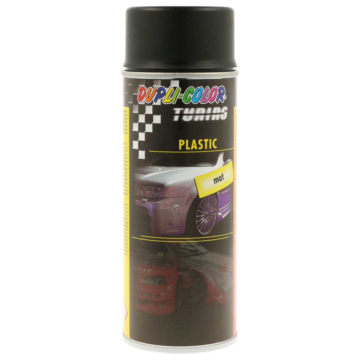 DUPLI-COLOR Kunststofflack Plastic schwarz matt 400 ml