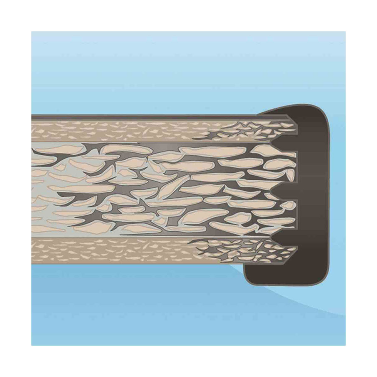 Sieger Klapptisch Vivodur 100 cm graphit/anthrazit Bild 3