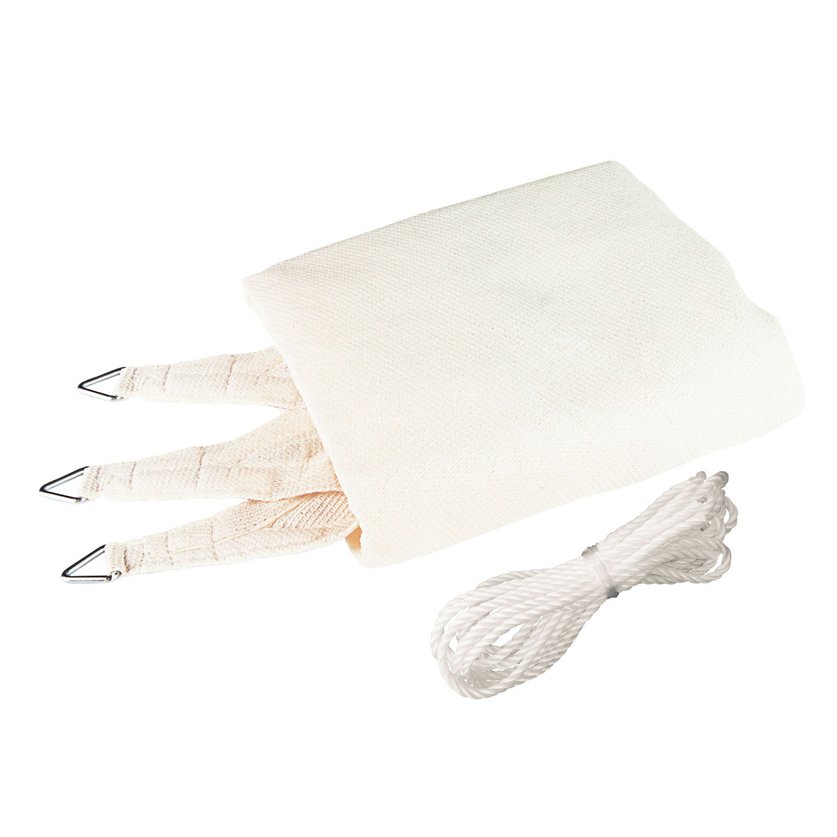 Sonnensegel Capri 5 x 5 x 5 m weiß Bild 5