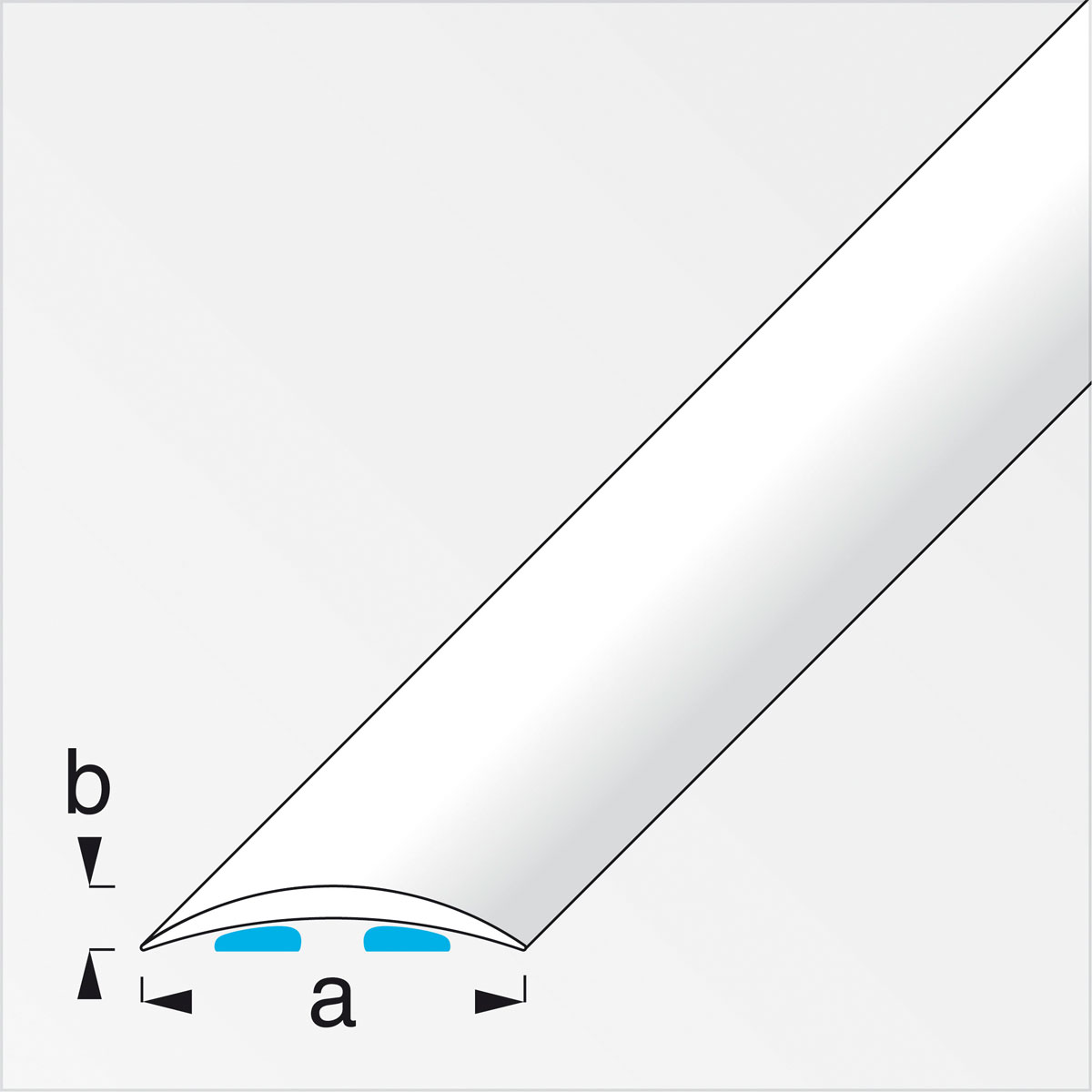 Alfer Übergangsprofil 30 x 5 mm 1m buche Bild 2