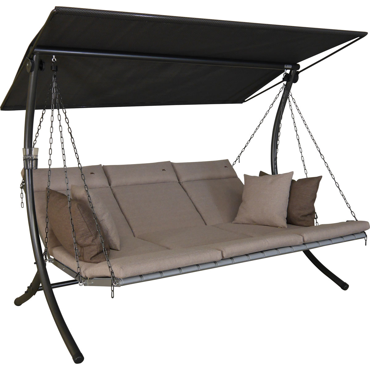 Angerer Freizeitmöbel GmbH Hollywoodschaukel Luxus Smart sand