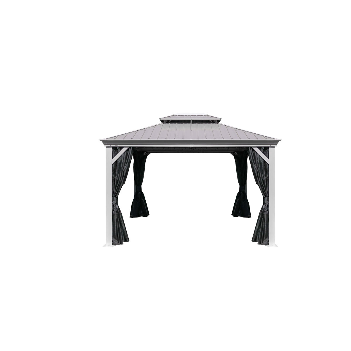 Sojag Pavillon Messina 1216 inkl. Moskitonetz 363x483x307,1cm Champagner