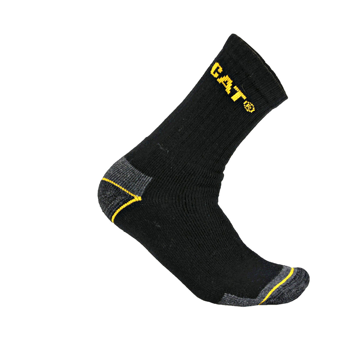 CAT Arbeitssocken schwarz Größe 39-42 3er-Pack