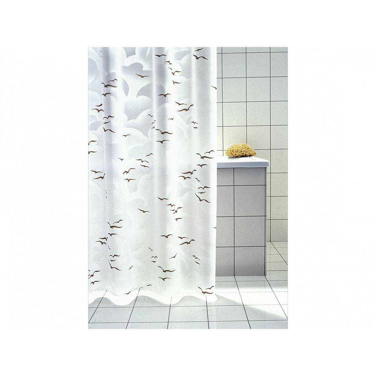 Valblue  Vinyl Duschvorhang Sea Gull