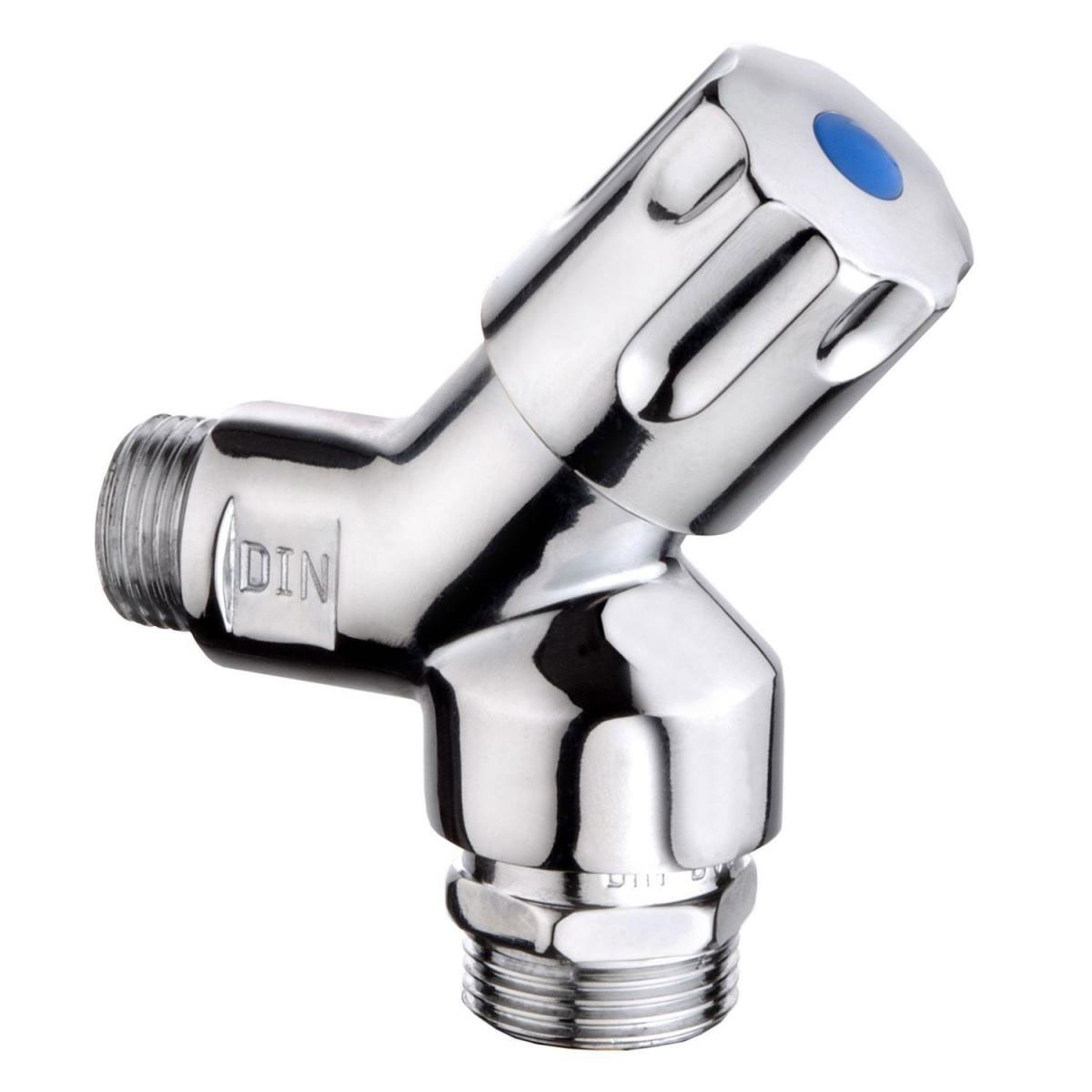 Wasch-/Spülmaschinen-Auslaufventil mit Belüfter 1/2 Chrom Wasch-/Spülmaschinen-Auslaufventil mit Belüfter 1/2 Chrom