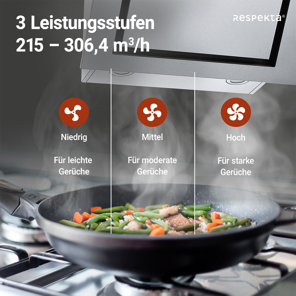 respekta Schraeghaube CH22020 IXA 60cmEdelstahl EEK B Bild 7