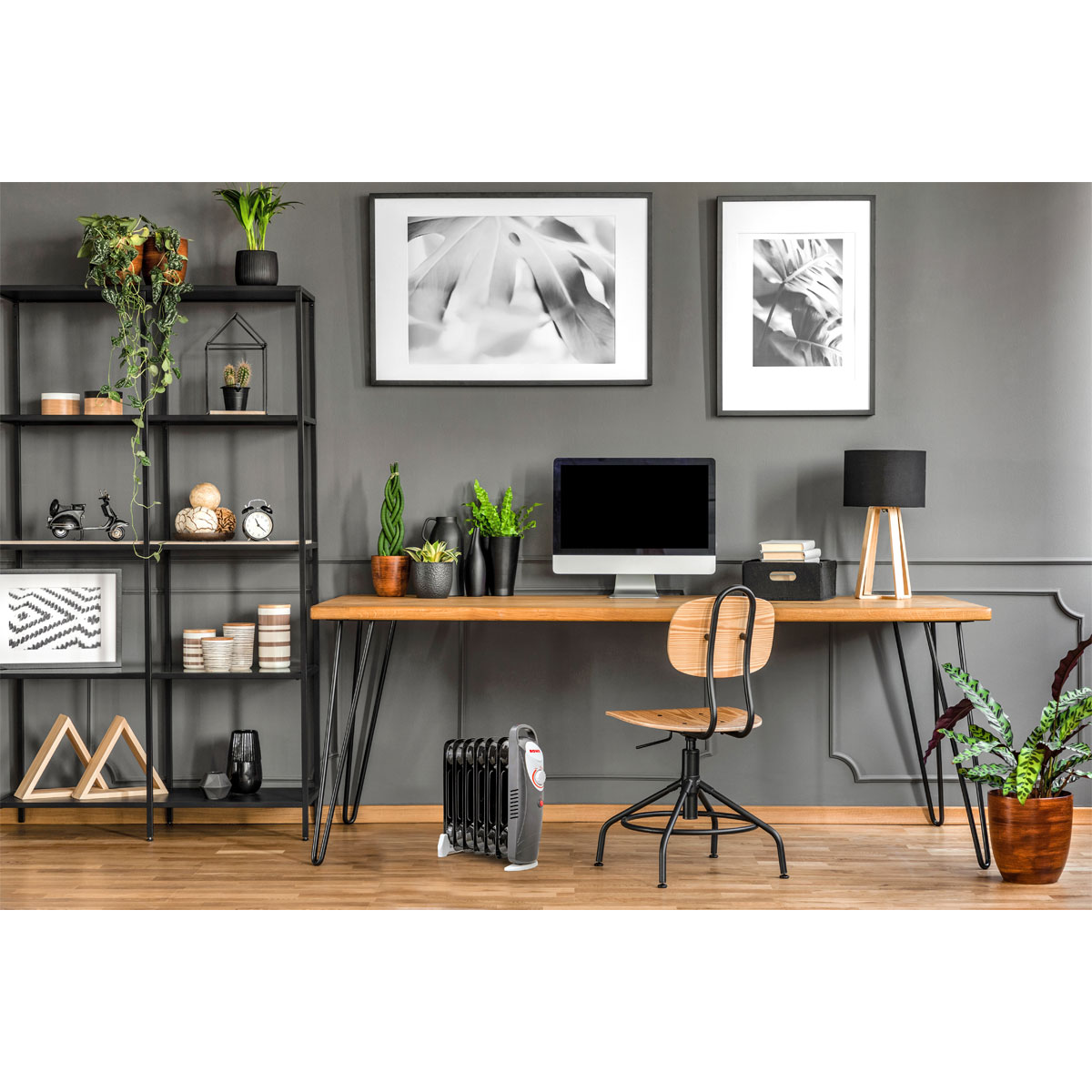 Rowi Ölradiator HOR 800/7/2 MINI 800 Watt 31 x 38 x 13,5 cm Bild 3