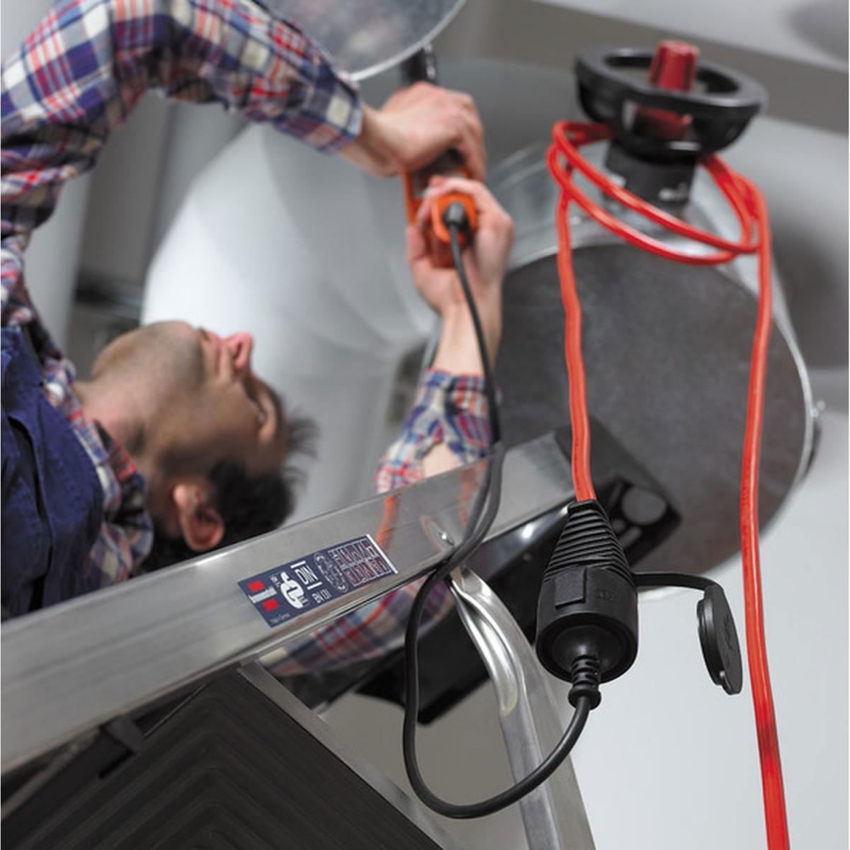 Brennenstuhl Baustellen-Verlängerungskabel 25 m H07RN-F3G1,5 schwarz Bild 2