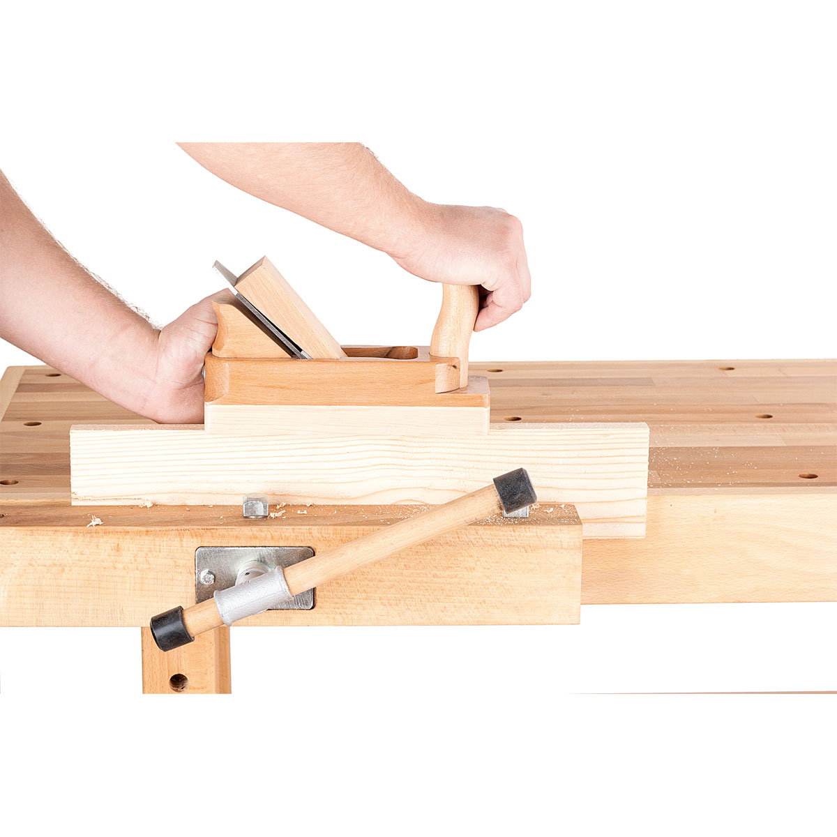 Burgmann Hobelbank 140 x 50 x 83 cm natur Bild 5