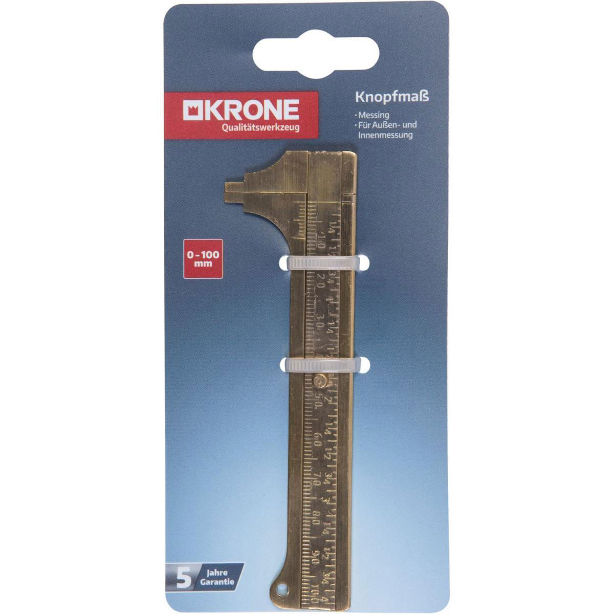Krone Knopfmaß 100 mm Bild 2
