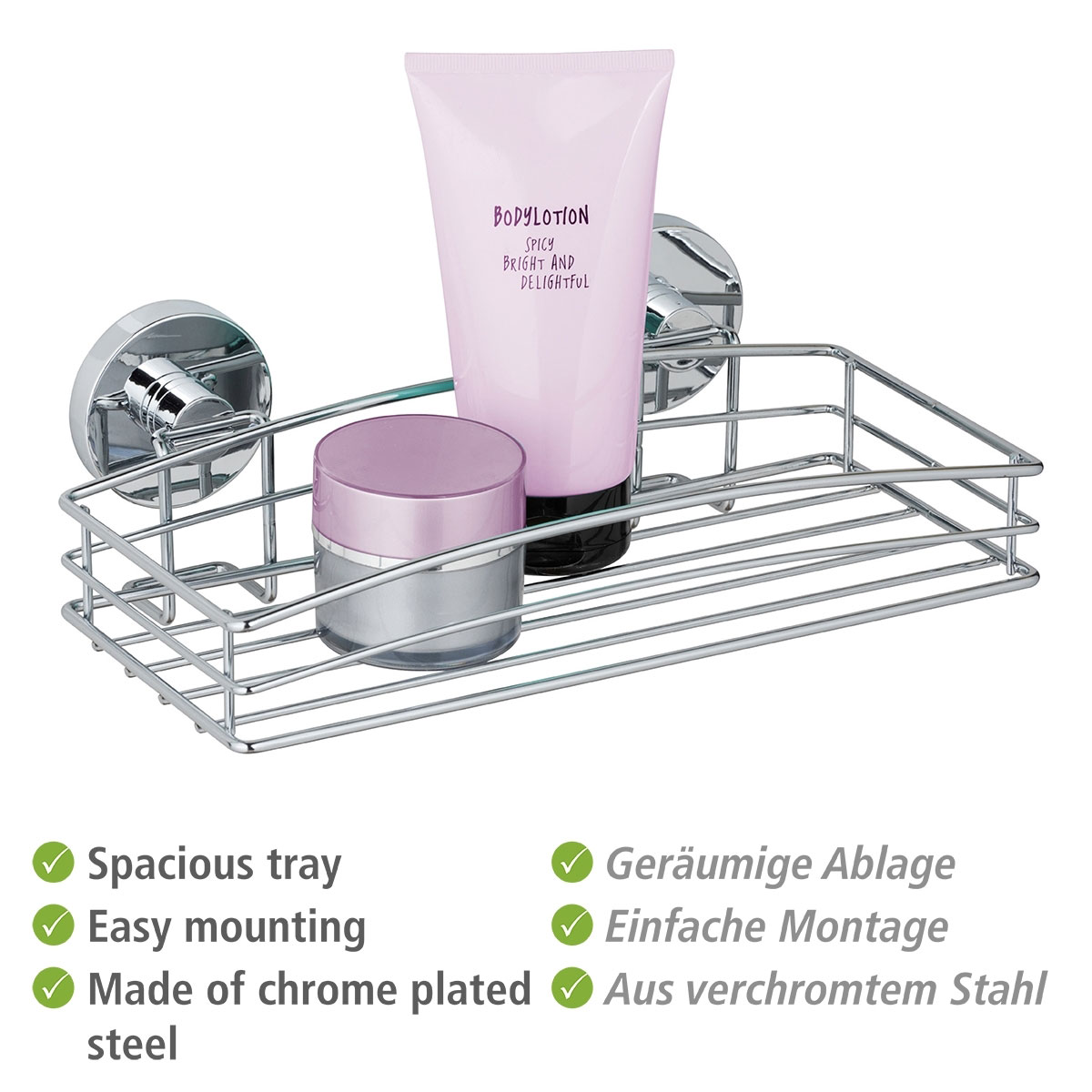 Wenko Vacuum-Loc Wandablage Bild 3