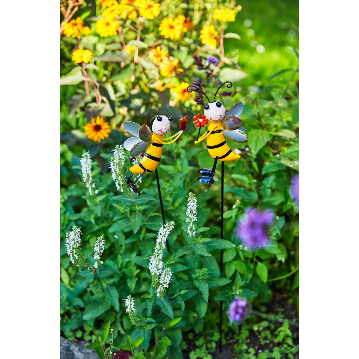 Haveson Gartenstecker Lilly 70 cm Bild 3