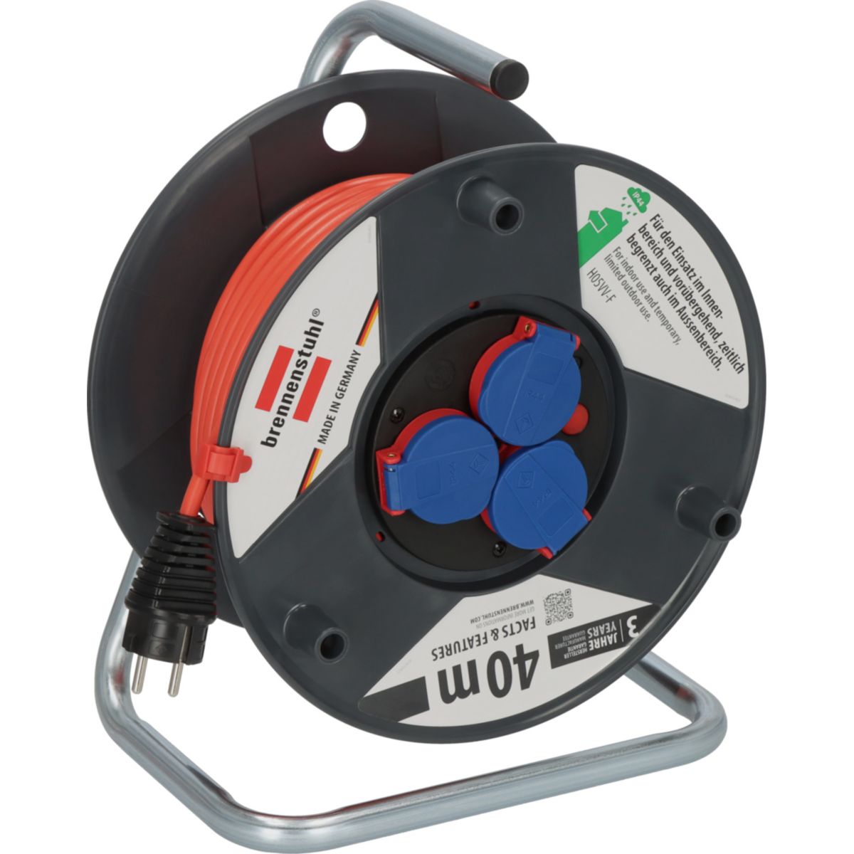 Brennenstuhl Kabeltrommel IP44 40m