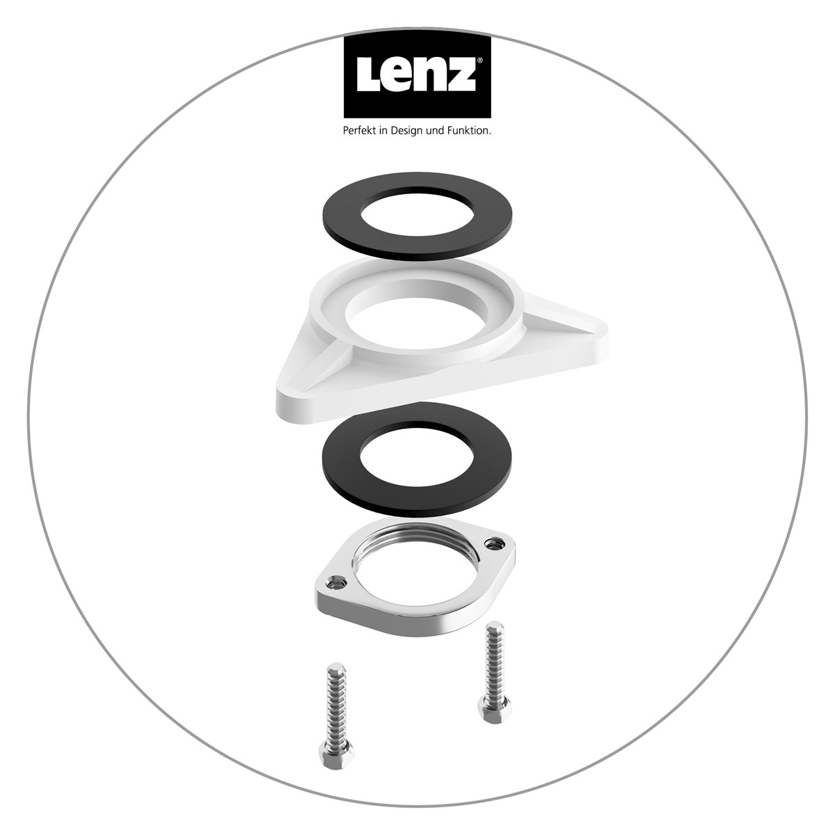 Lenz  Küchenarmatur KOA mit Handbrause schwarz Bild 4